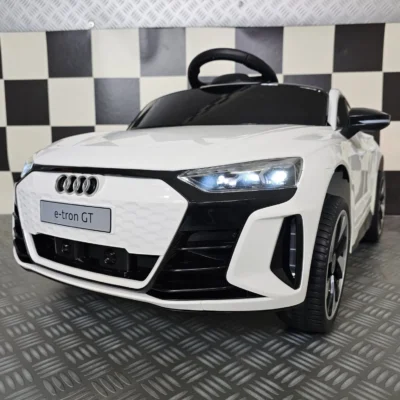 Otroški avto na akumulator AUDI E-Tron GT - Bela - 1