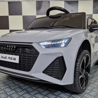 Otroški avto na akumulator AUDI RS6 - Siva - 1
