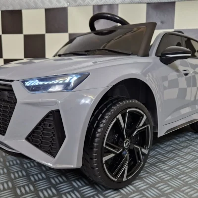 Otroški avto na akumulator AUDI RS6 - Siva - 2