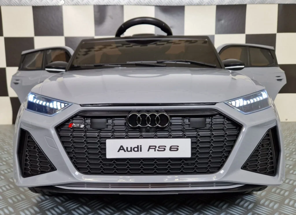 Otroški avto na akumulator AUDI RS6 - Siva - 3
