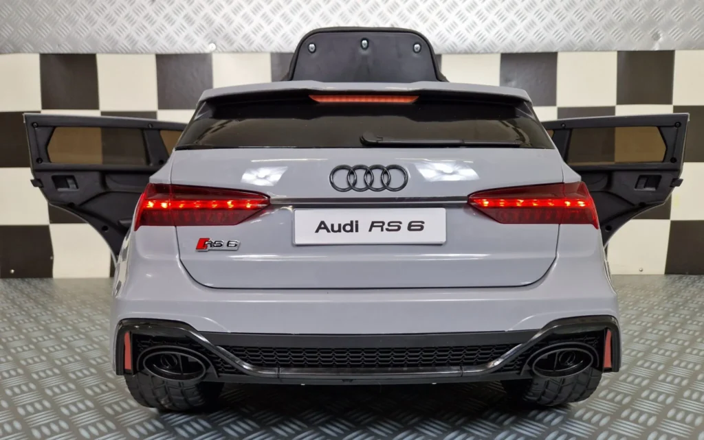 Otroški avto na akumulator AUDI RS6 - Siva - 6