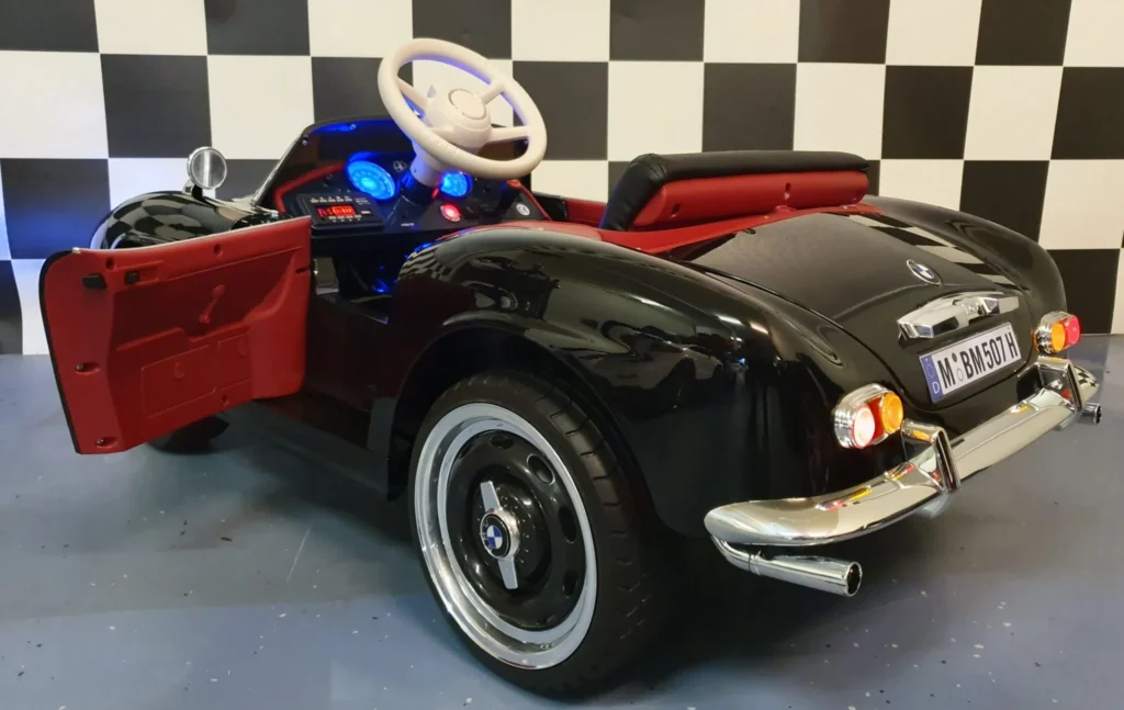 Otroški avto na akumulator BMW 507 - Črna - 5