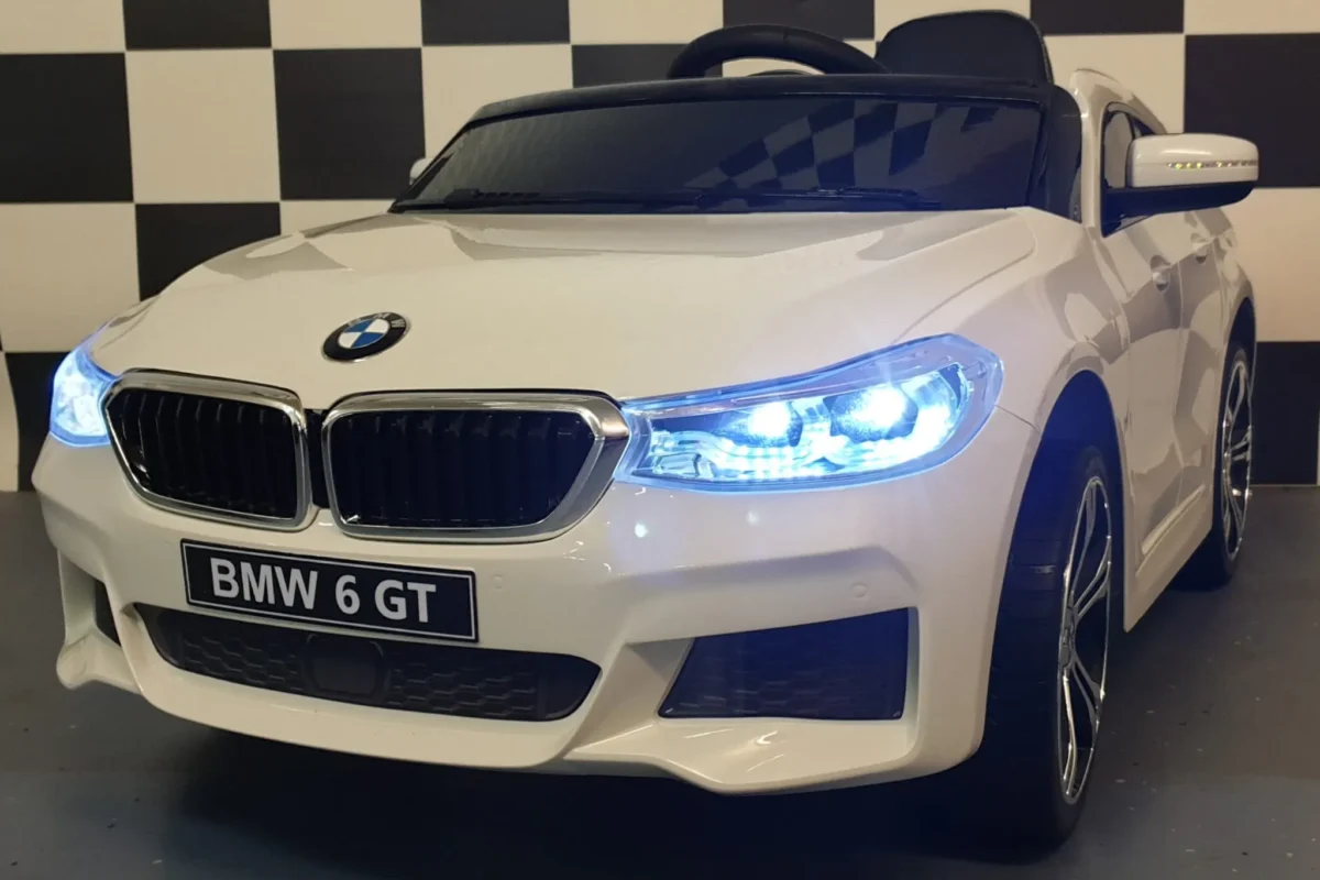 Otroški avto na akumulator BMW 6 GT - Bela - 1