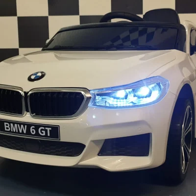 Otroški avto na akumulator BMW 6 GT - Bela - 1