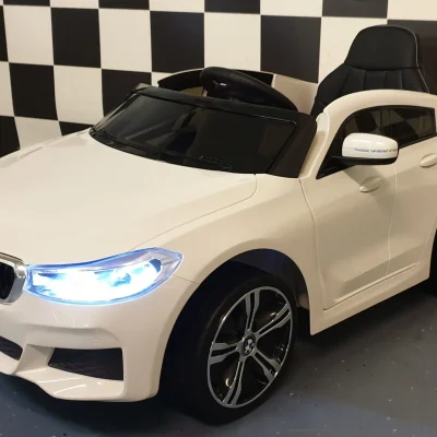 Otroški avto na akumulator BMW 6 GT - Bela - 2