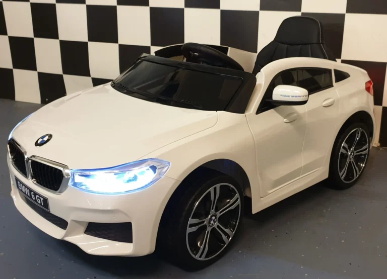 Otroški avto na akumulator BMW 6 GT - Bela - 2