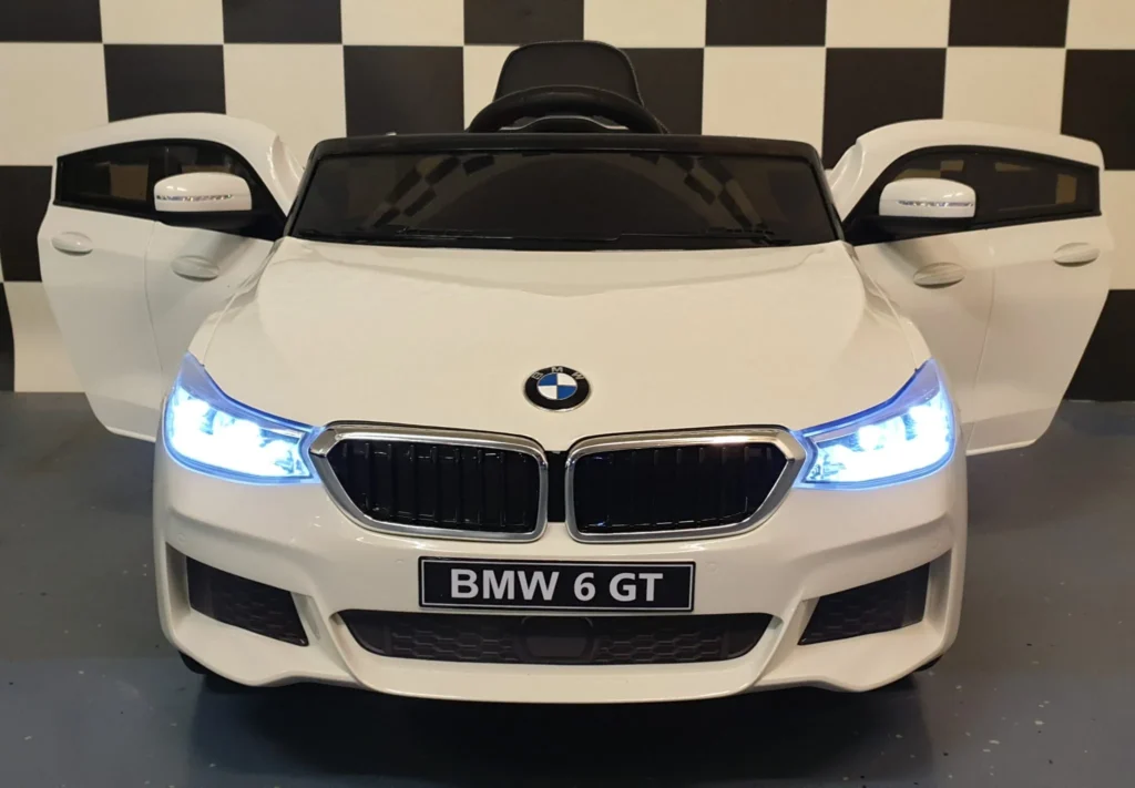 Otroški avto na akumulator BMW 6 GT - Bela - 3