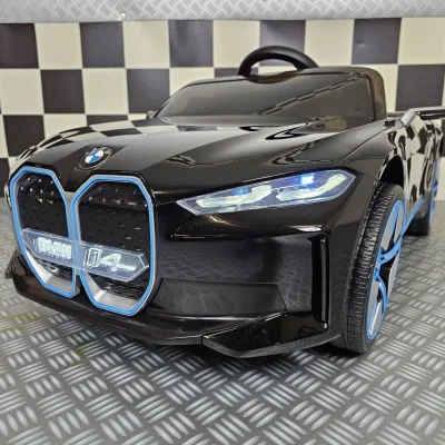 Otroški avto na akumulator BMW i4 - Črna - 1