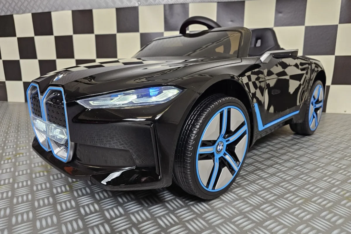 Otroški avto na akumulator BMW i4 - Črna - 2