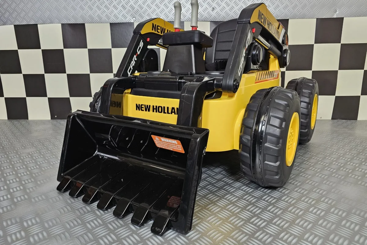 Otroški avto na baterije Bager New Holland 1