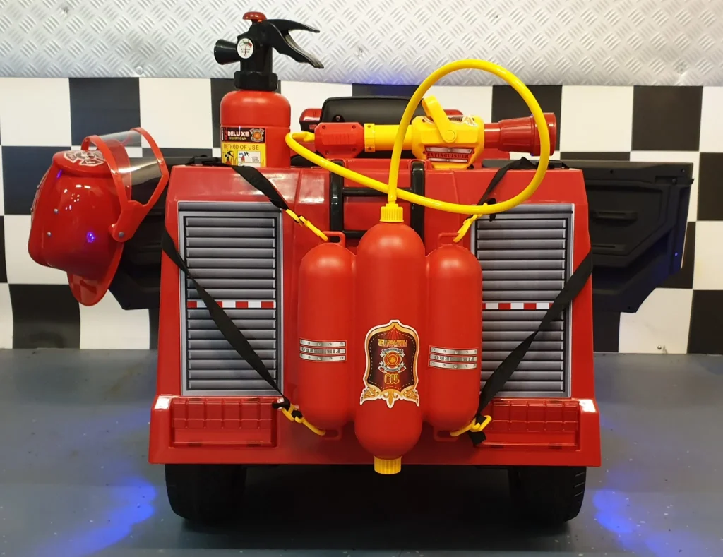 Otroški avto na baterije Gasilski avto 4
