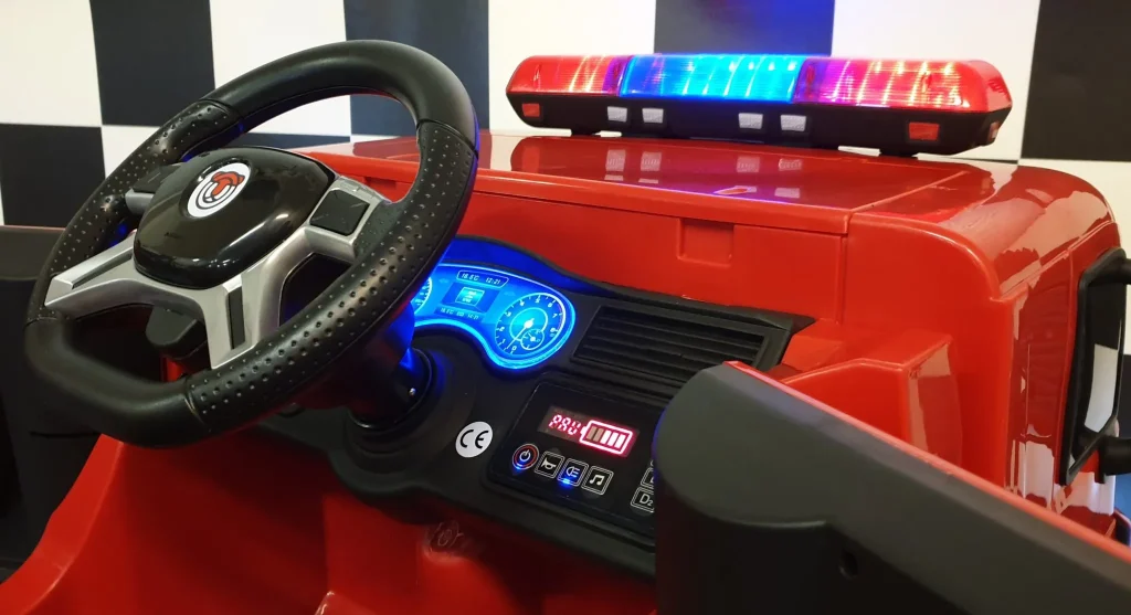 Otroški avto na baterije Gasilski avto 5
