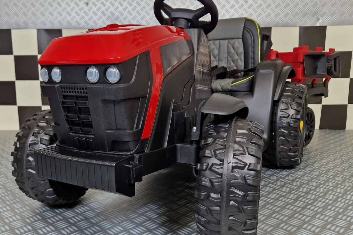 Otroški avto na baterije Traktor Farmer rdeč 1