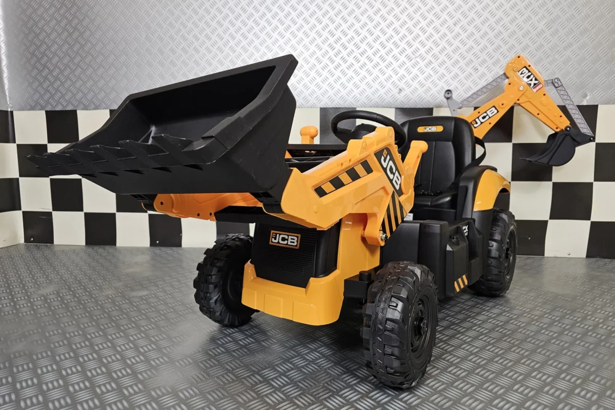 Otroški avto na baterije Traktor JCB Sitemaster 1
