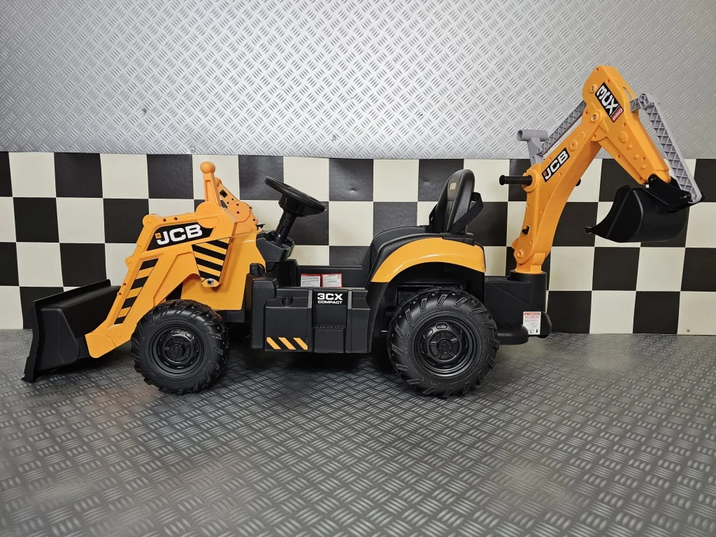 Otroški avto na baterije Traktor JCB Sitemaster 3