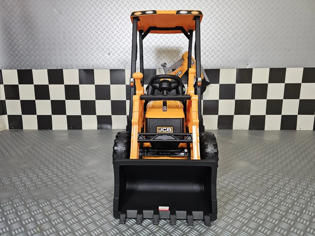 Otroški avto na baterije Traktor JCB Sitemaster s streho 3